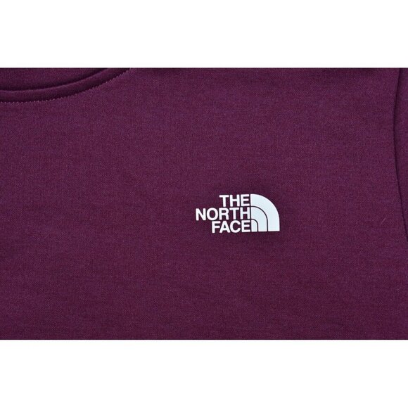 The North Face Canyonlands Women's Tunic Size S Pullover Maroon Sweatshirt - Picture 3 of 12